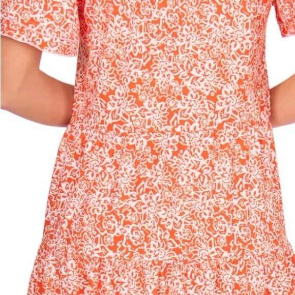 Cabana Life Summer Floral Orange Dress - Picture 10 of 10